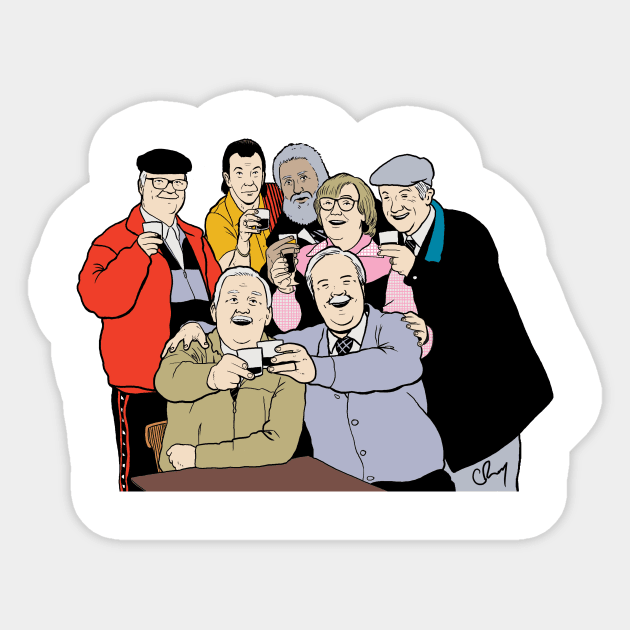 Still Game (Colour) Sticker by littlefence